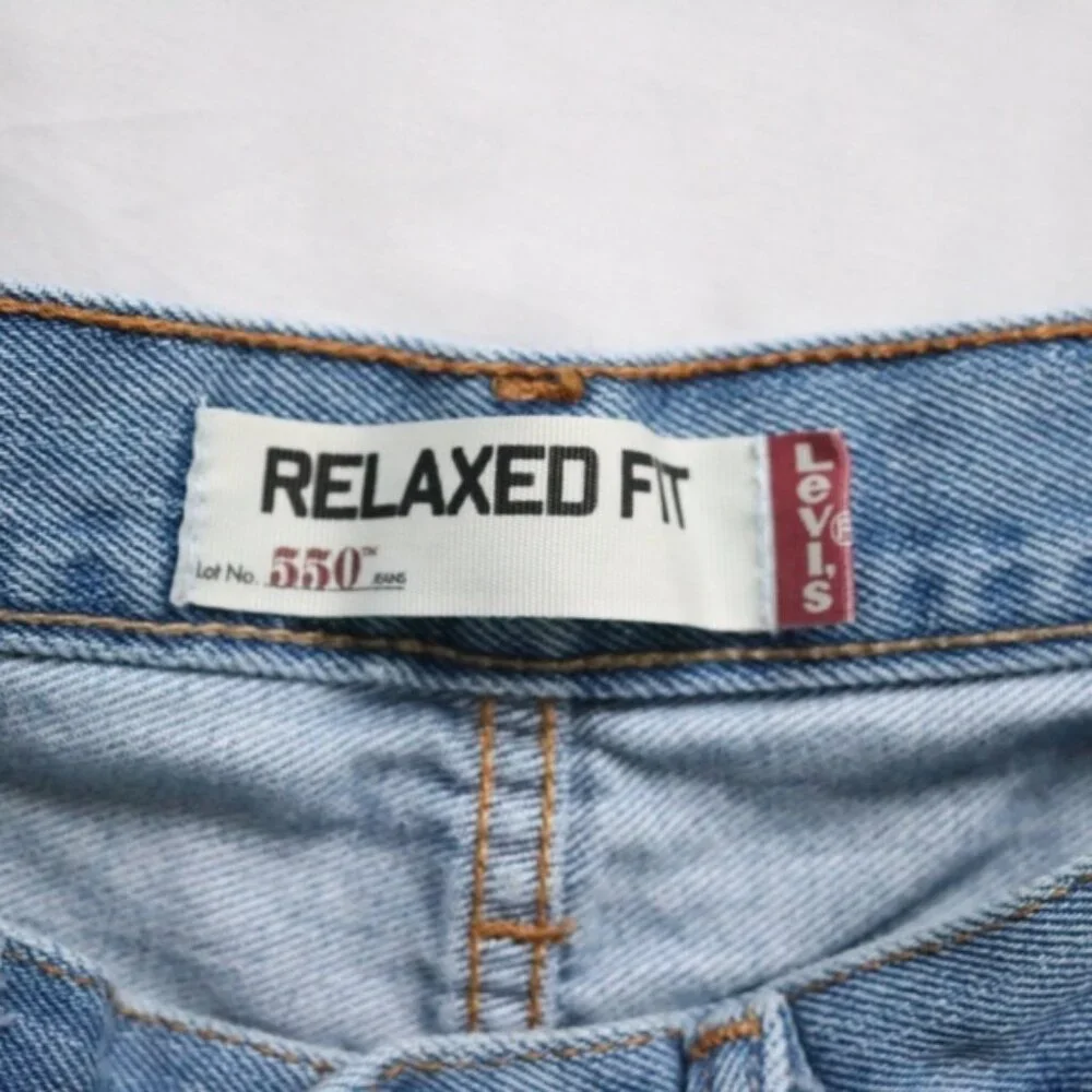 Levi’s Blue Relaxed Fit 550 Jeans